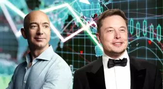 Elon Musk'tan Jeff Bezos'a: büyük isimlerin servetleri eriyor!