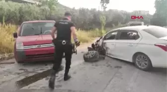 EHLİYETSİZ SÜRÜCÜNÜN HATALI SOLLAMASI KAZAYA DAVETİYE ÇIKARDI; 1 YARALI