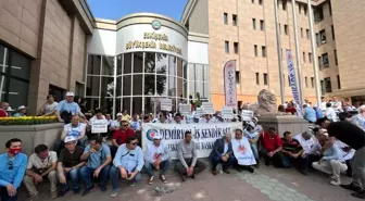 Maaş zammını beğenmeyen Eskişehir Tramvay Hattı çalışanlarından ilginç protesto: Sakalımızı kesmeyeceğiz