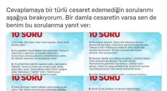 Kılıçdaroğlu'ndan Erdoğan'a 10 Soru: 'Cevaplamaya Bir Türlü Cesaret Edemediğin Sorularımı Aşağıya Bırakıyorum.