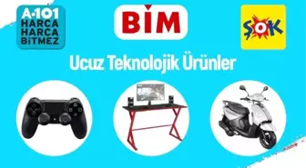 2-3 Haziran'da A101 ve BİM marketlere gelecek teknolojik ürünler!