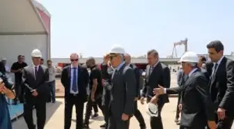 SSB Başkanı Demir, Akaryakıt Gemisi Tedariki Projesi Sac Kesim Töreni'nde konuştu