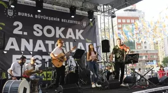 '2. Uluslararası Bursa Sokak Sanatçıları Festivali' başladı