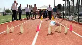 Çocuk oyunları şenliği renkli görüntülere sahne oldu