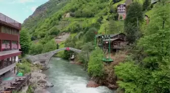 Rize'nin tarihi kemer köprüleri artık turizme hizmet ediyor