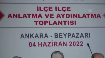 MHP Beypazarı'nda 'İlçe İlçe Anlatma ve Aydınlatma Toplantısı' düzenledi