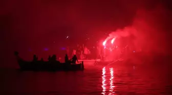 Trabzonspor taraftar dernekleri şampiyonluk kutlamalarını sürdürüyor