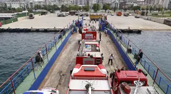 Adalar'da orman yangını tatbikatı yapıldı