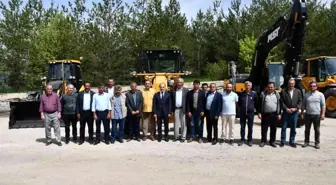Bakan Soylu talimat verdi, gönderilen iş makinaları törenle teslim alındı