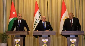 Irak, Mısır ve Ürdün dışişleri bakanları Bağdat'ta 'üçlü gelişmeleri' görüştü