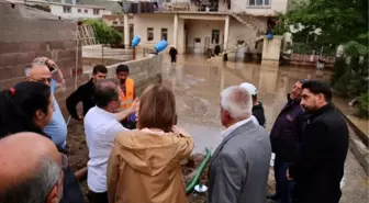 Nevşehir'de dolu ve sağanak etkili oldu