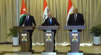 Ürdün ve Mısır dışişleri bakanları, Irak'ta