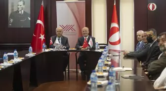 YÖK Başkanı Özvar, ODTÜ Rektörlüğünü ziyaretinde konuştu