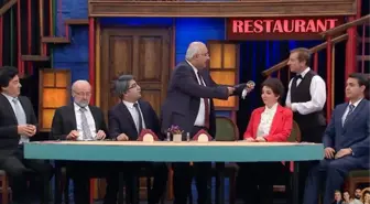 Güldür Güldür Show'da bu kez 6'lı masayla ilgili skeç hazırlandı