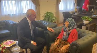 Kılıçdaroğlu'nun Görüştüğü 97 Yaşındaki Hayriye Kuzu: 'Sen İşin Başına Geçersen O Günü Görünce Daha İyi Olacağım'