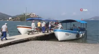 Fethiye Şövalye Adası'nda yıkım