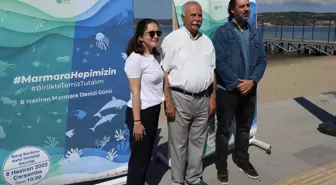 ÇANAKKALE - Güney Marmara sahillerinde kıyı temizliği yapıldı