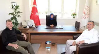 Başkan Güler, yeni başhekim ile görüştü