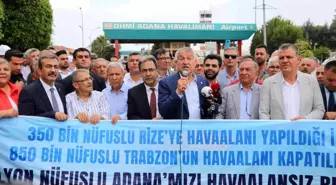 Adana Havalimanı kapatılmasın çağrısı