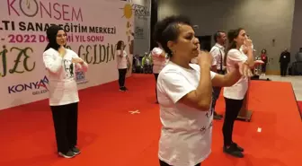 Konsem Kursiyerlerinin El Emeği Ürünleri Görücüye Çıktı