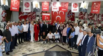 Kozan'da MHP'ye 350 kişi katıldı