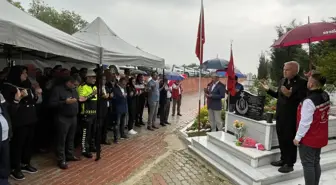 Şehit polis memuru Nefize Çetin Özsoy, şehadetinin 6'ıncı yılında kabri başında anıldı