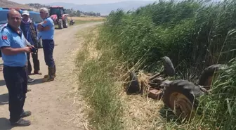 Gaziantep'te devrilen traktörün sürücüsü öldü