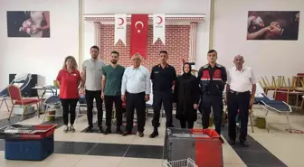 Ormanlı jandarma için kan verdi