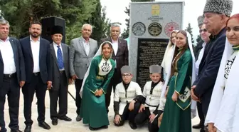 Çerkez Osmanlı komutanının yenilenen mezarı ve kaidesi ziyarete açıldı