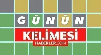 Wordle günün kelimesi nedir? 13 Haziran Wordle Türkçe bugünkü kelime ne?