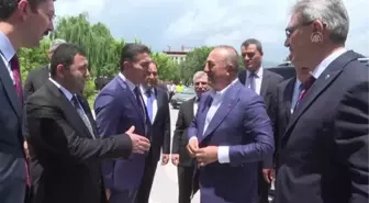 Dışişleri Bakanı Mevlüt Çavuşoğlu temaslarda bulundu