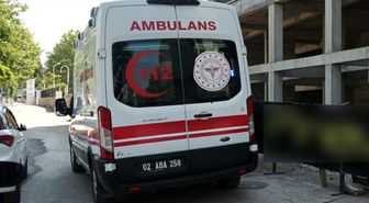 Elektrik akımına kapılan işçi hastaneye kaldırıldı