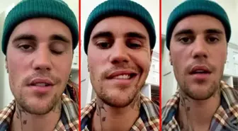 Yüz felci geçiren Justin Bieber, sağlık durumu hakkında bilgi verdi: Her gün daha iyiye gidiyorum