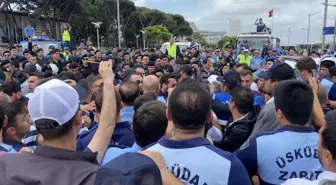 İBB, Üsküdar'da otopark alanını farklı proje için boşalttı, gerginlik yaşandı