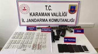 Karaman merkezli 3 ilde uyuşturucu satıcılarına şafak operasyonu: 8 gözaltı