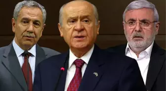 Devlet Bahçeli tarafını seçti! MHP liderinden Arınç'la polemik yaşayan Metiner'e destek