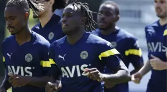 Fenerbahçe'de Bruma takımla birlikte ilk antrenmanını yaptı