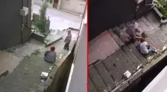 Merdivende pusu kurduğu yengesine kurşun yağdırdı! Mermisi bitince bu kez başına silahın kabzasıyla vurmaya başladı