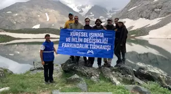 Mersin Büyükşehir Personelinden Doğa ve İklim İçin Farkındalık Tırmanışı