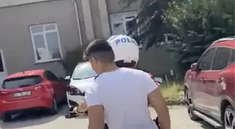 Edirne'de yanlış salona gelen öğrenciyi YKS'ye Yunus Timi polisleri yetiştirdi