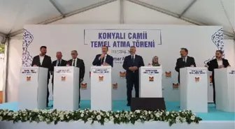 Zeytinburnu'ndaki Konyalı Camisi'nin temeli düzenlenen törenle atıldı