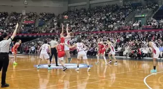 A Milli Kadın Basketbol Takımı, hazırlık maçında Japonya'ya kaybetti