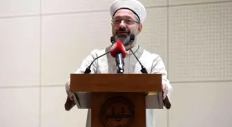 Diyanet İşleri Başkanı Erbaş, mezuniyet töreninde konuştu Açıklaması