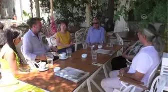 Türk Sanayici ve İşadamları Vakfı Başkanı Veli Sarıtoprak, Bodrum'u ziyaret etti