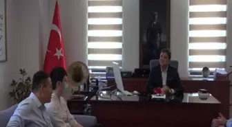 Çin Medya Grubundan, Fethiye Belediye Başkanı Karaca'ya Ziyaret