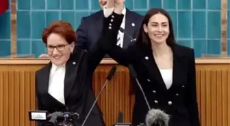 Milli tekvandocu İrem Yaman, İYİ Parti'ye katıldı! Rozetini bizzat Meral Akşener taktı