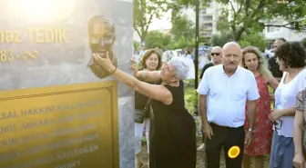 Muratpaşa'da Korkmaz Tedik Barış Parkı Açıldı