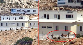 Yunan burnumuzun dibinde tehlikeli bir oyun oynuyor! Keçi Adası'na ağır silahlar ve asker yığdılar