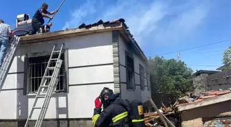 Son dakika: Konya'da müstakil ev çıkan yangında kullanılamaz hale geldi