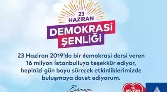 Yenikapı CANLI YAYIN! Yenikapı canlı izle! 23 Haziran Demokrasi Şenliği Yenikapı canlı!